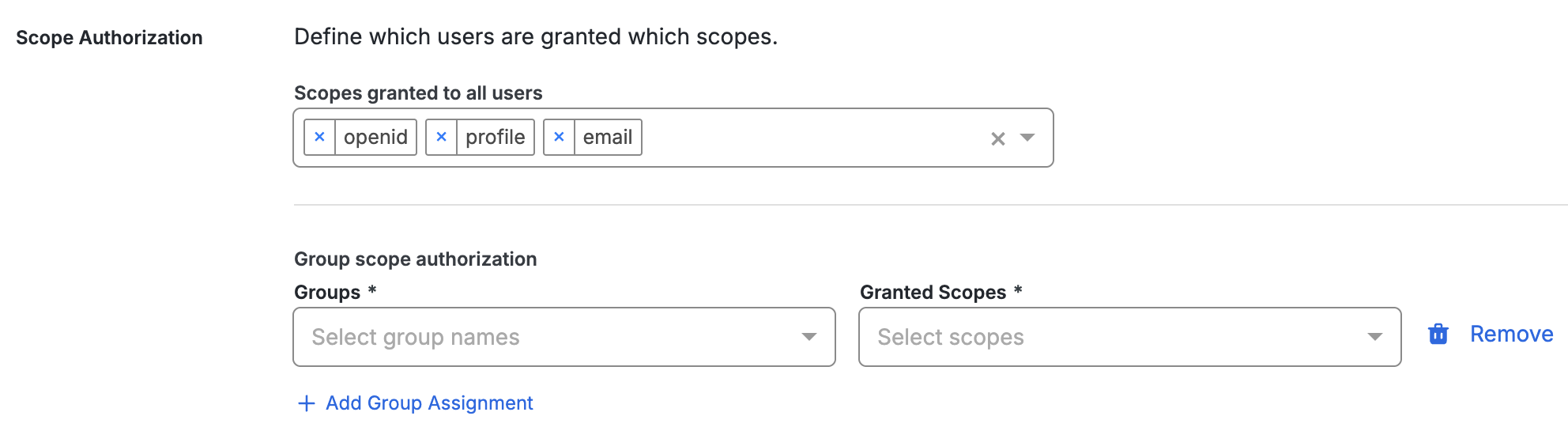 Scope Authorization
